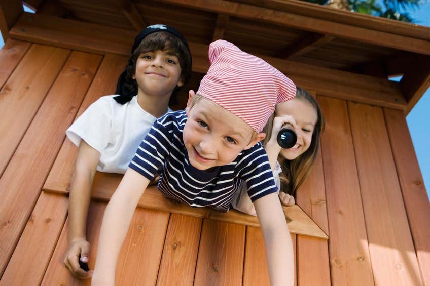 safety and security in the children's playhouse: you are